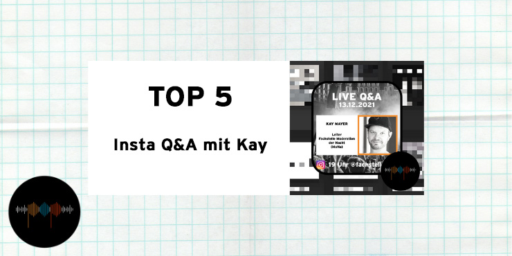 Eine Handvoll Pop - die TOP 5 zum Q&A mit Kay