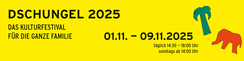 Banner Dschungel Kulturfestival 2025