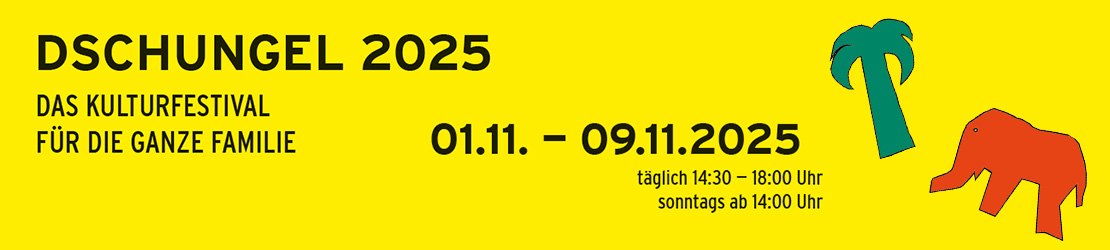 Banner Dschungel Kulturfestival 2025