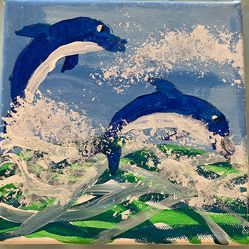 Ferienworkshop Acrylmalen im Feierwerk Dschungelpalast