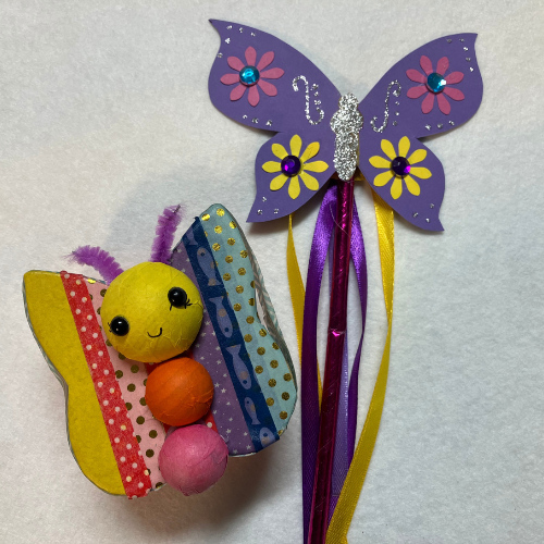 Wundertüte Februar Kunterbunte Schmetterlinge