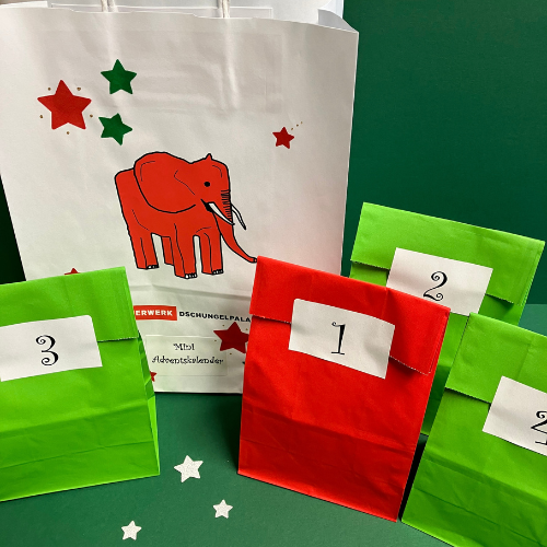 Wundertüte Mini-Adventskalender vom Feierwerk Dschungelpalast