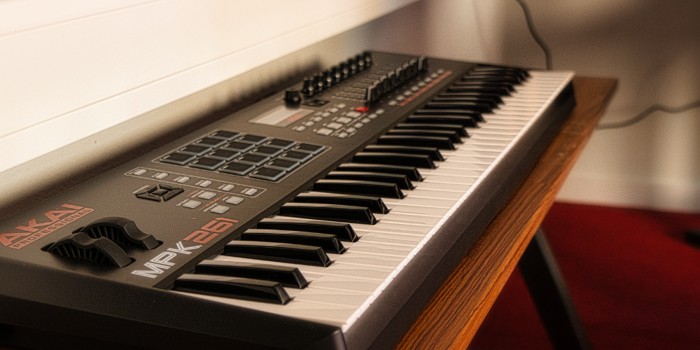 Nahaufnahme Akai Midi Controller (c) Feierwerk Fachstelle_Pop