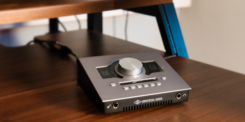 Nahaufnahme Universal Audio Apollo Audio Interface (c)Feierwerk Fachstelle Pop