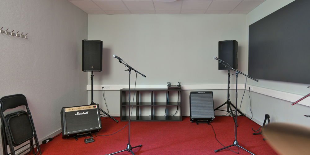 Feierwerk AMP Raum 06 PA und Amps (c) Feierwerk Fachstelle Pop
