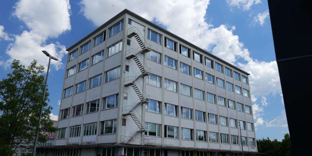 Die Räume der Feierwerk Fachstelle Pop befinden sich in der Hansastraße 31