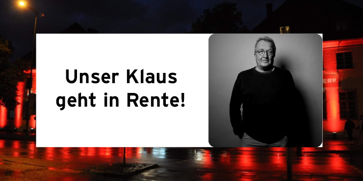 Happy Ruhestand, lieber Klaus