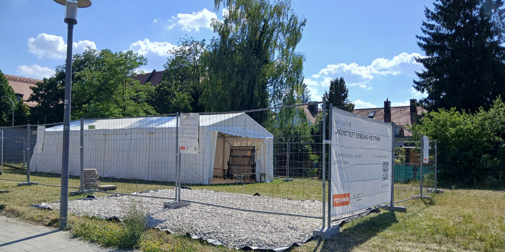 Interim Jugendtreff Sendling-Westpark Außenansicht 2 (c) Feierwerk