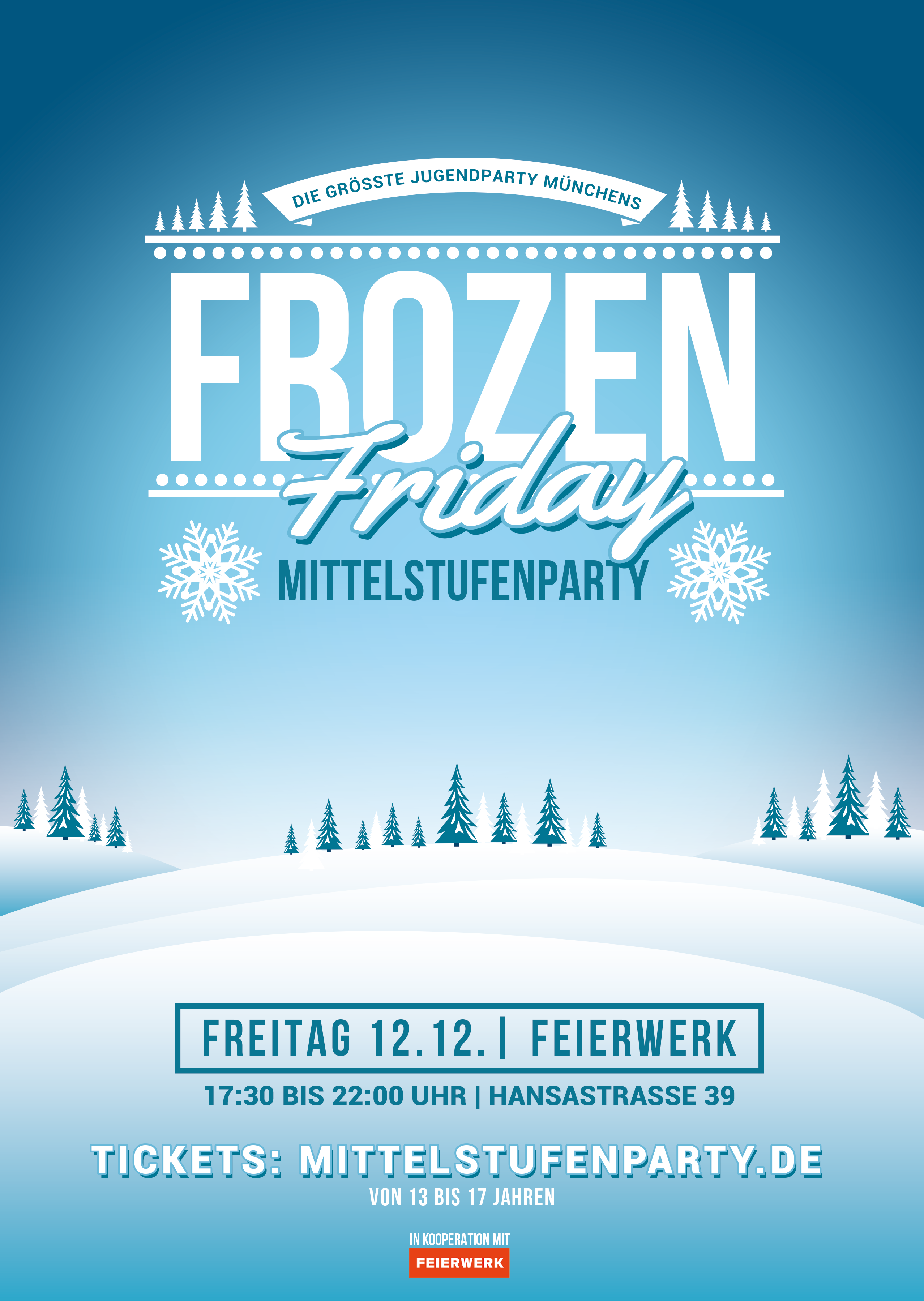 MÜNCHNER MITTELSTUFENPARTY: FROZEN FRIDAY