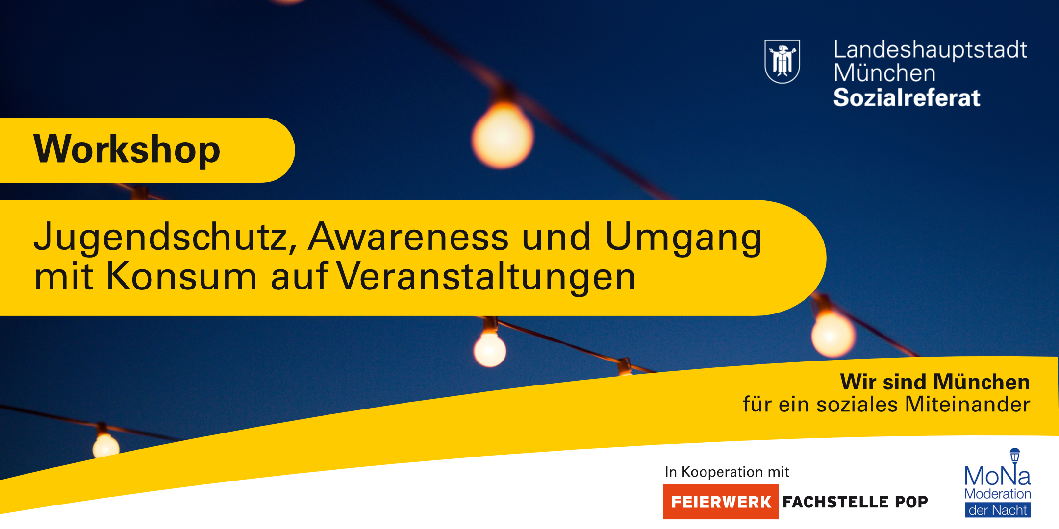 JUGENDSCHUTZ, AWARENESS UND UMGANG MIT KONSUM AUF VERANSTALTUNGEN