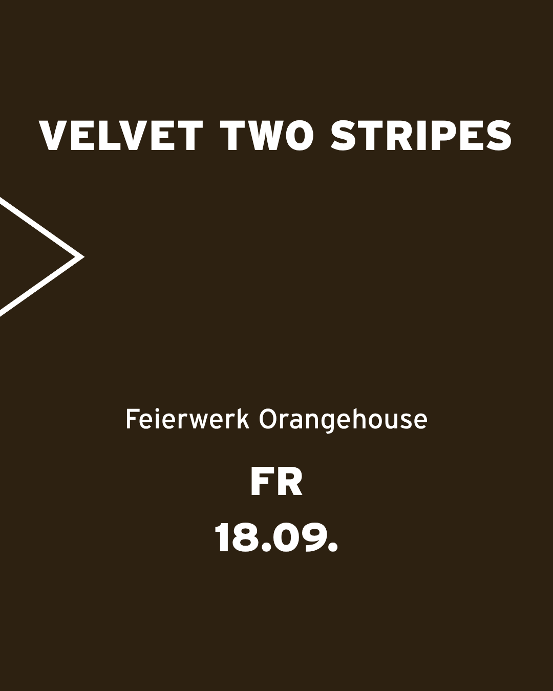 VELVET TWO STRIPES | 18.09.26 | Orangehouse 