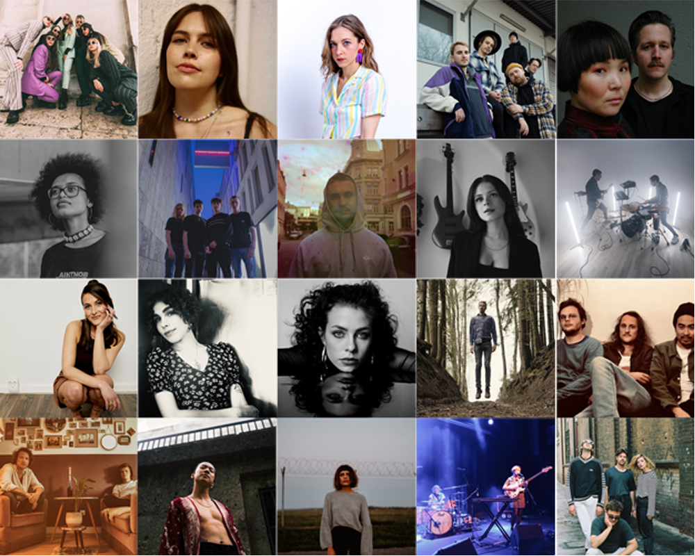 Diese Münchner Acts sind bei Sound of Munich Now 2022 online zu sehen und zu hören: Barska and the Factory (Indie-Folk), Bonnie (Indie-/Electro-Pop), Caro Kelley (Folk-Pop), Commence (Post-Metalcore), Enji x Popp (Experimentell), Gündalein (Rap), INLIER (Punk-Rock/Nu-Metal), John Dash (Rap), Juliet Lock (R'n'B), KIDSØ (Elektro), Kinga (Soul), Malva (Pop), Marlena Dae (R'n'B / Pop), Maxi Pongratz (Mundart-Polka), Miss Mellow (Psychedelic-Rock), Rosa Blut (Rock), Santans (Prog/Indie), Sarah Bugar (Indie-Pop), Spinnen (Punk), Versacer (Indie).