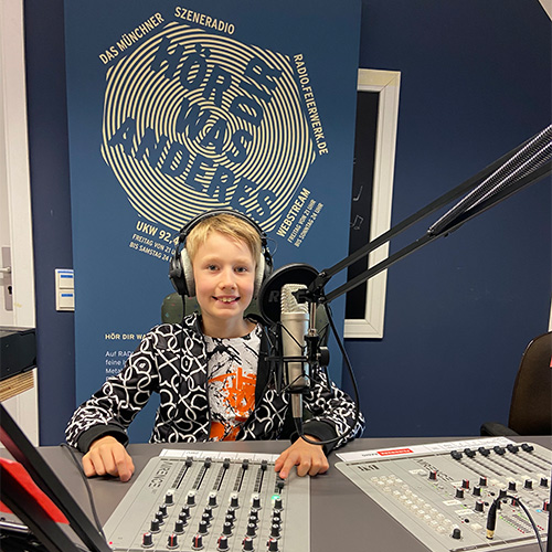 Raphael im Studio