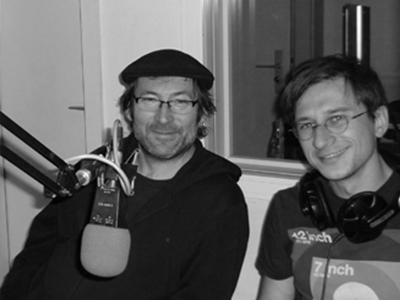 Kup und Wolfgang von Radio Traktor auf Radio Feierwerk