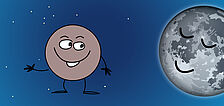 Pluto und Luna