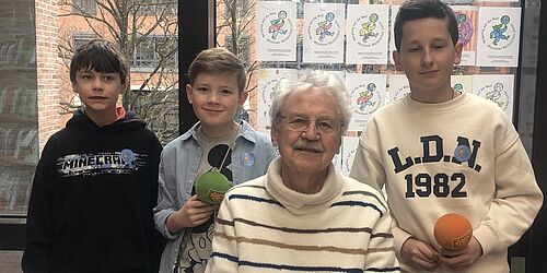 Reporter mit Paul Maar