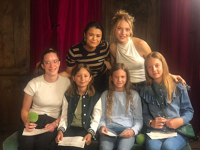 Interview im Bayrischen Hof mit Emilia Maier und Tomomi Themann