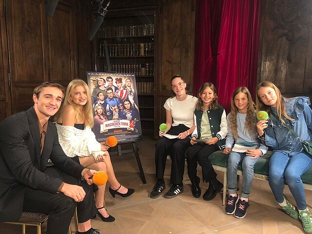 Interview im Bayrischen Hof Emilia Pieske und Luis Vorbach