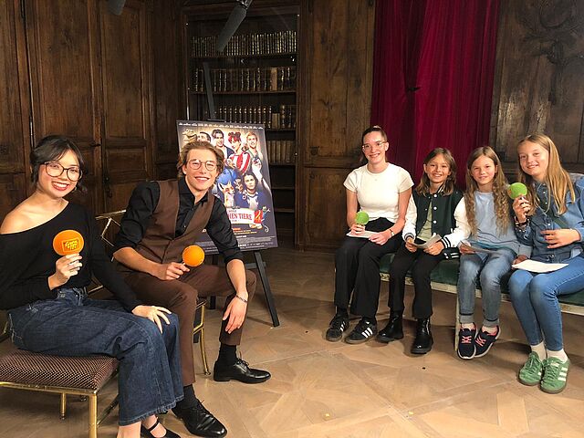 Interview im Bayrischen Hof mit Purnima Grätz und Thilo Fridolin Matthes