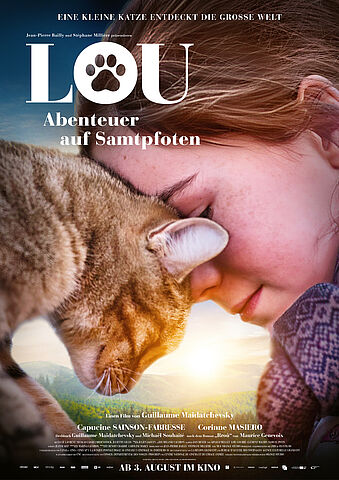 Filmplakat Lou-Abenteuer auf Samtpfoten
