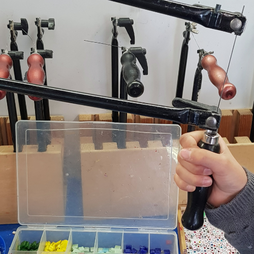 Holzwerkstatt in der Feierwerk Südpolstation