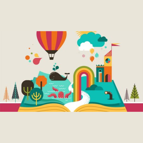 Bilderbuchkino in der Stadtbücherei mit dem Feierwerk Tatz