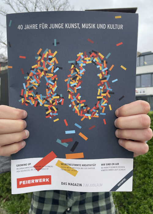 40 Jahre Feierwerk - das Magazin zum Jubiläum