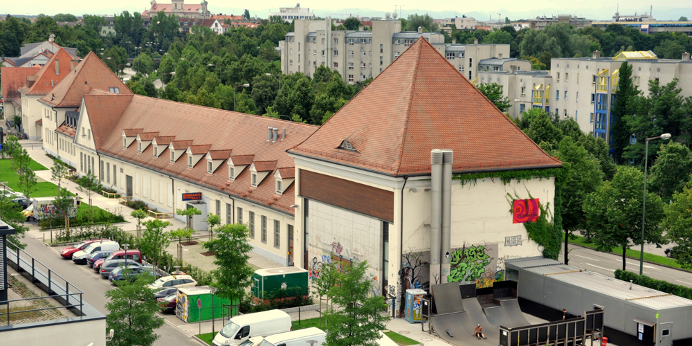 Das Feierwerk-Gelände in der Hansastraße in München