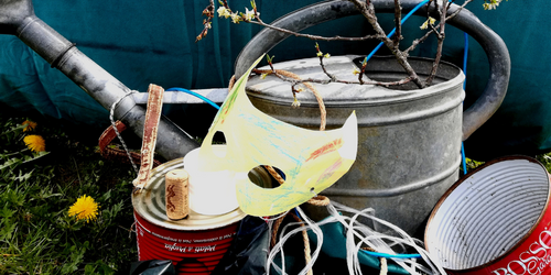 Modeupcycling in der Feierwerk Südpolstation