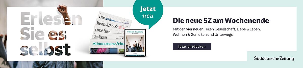 Erlesen Sie es selbst - die neue SZ am Wochenende