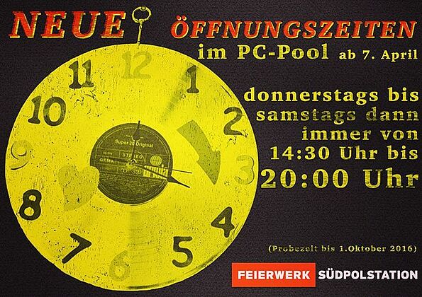 PC Pool Neue Öffnungszeiten