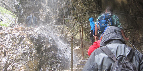 Klammwanderung mit Feierwerk Boom