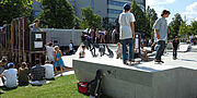 2010 Skatecontest auf dem Skateplatzl