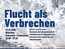 Flucht als Verbrechen Infoveranstatung 