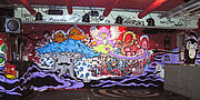 2009 Rapid Flows Graffiti Aktion im Sunny Red