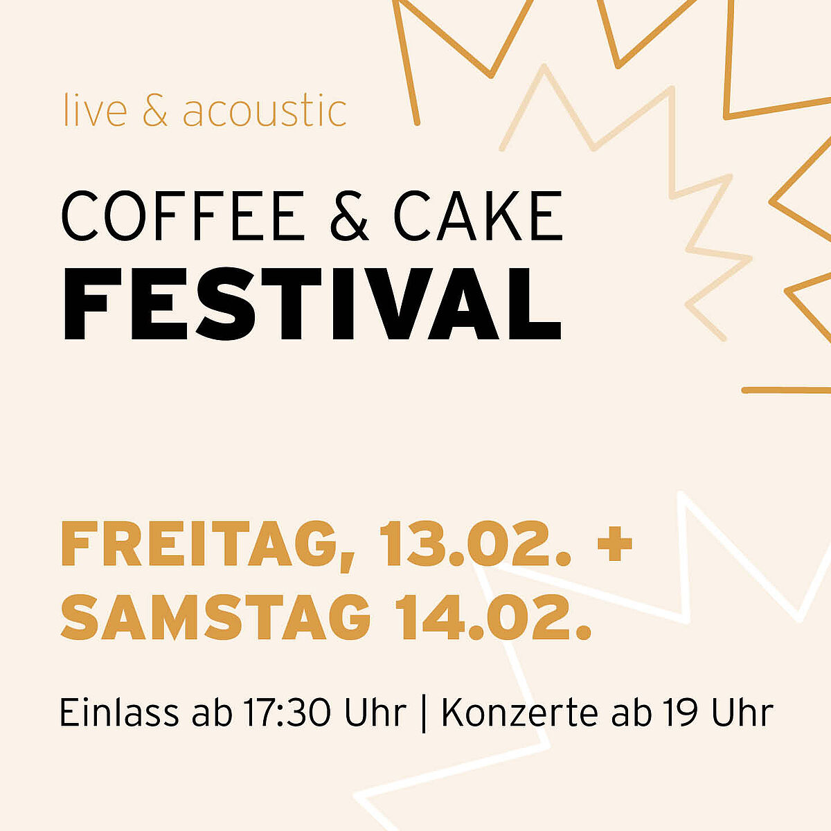 Coffee and Cake Concerts - Festival