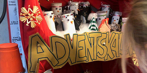 Adventskalender basteln in der Feierwerk Südpolstation