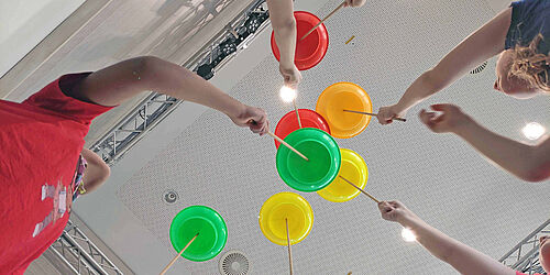 Social-Circus-Camp in der Feierwerk Funkstation