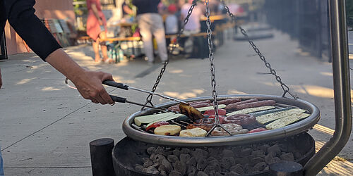 Feierabend-Grillen in der Feierwerk Funkstation