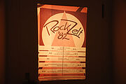 1982: Plakat zum "Rockzelt" (Stadtteilwochen)