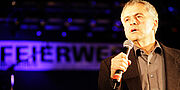 2009 Geschäftsführer Ernst Wolfswinkler eröffnet das Sound Of Munich Now Festival