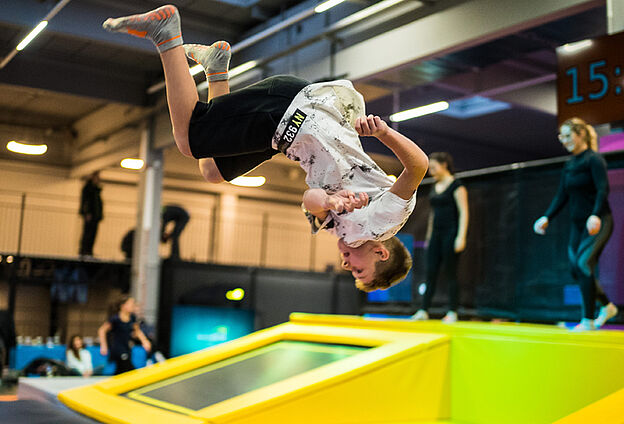 Jump-Spaß in der MAXX Arena
