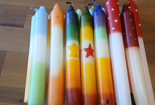 SPECIAL: DIP DYE KERZEN GESTALTEN