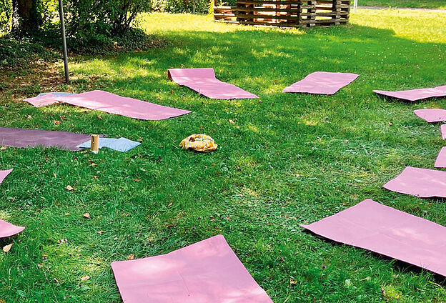 Outdoor-Sommeryoga-Schnupperstunde mit Maja