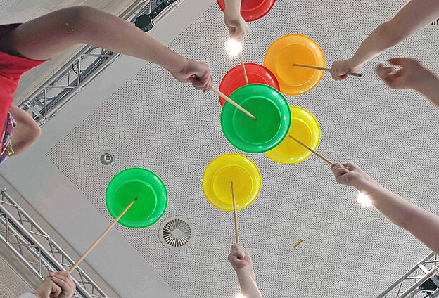 Viertägiges Artistik-Kids-Camp