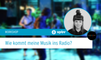 Di 05.12.2023 WORKSHOPS 2023 - WIE KOMMT MEINE MUSIK INS RADIO?