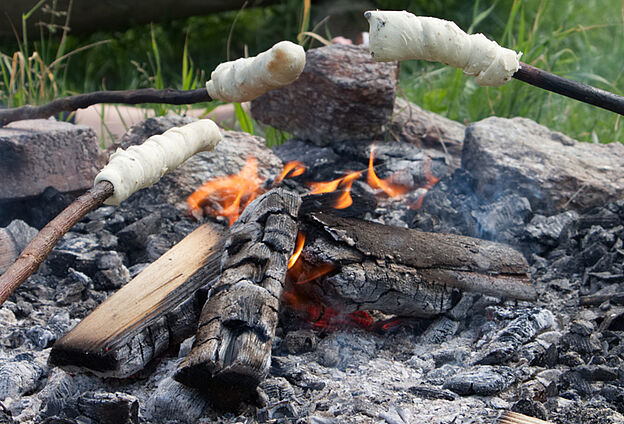 90° Süd am Lagerfeuer 