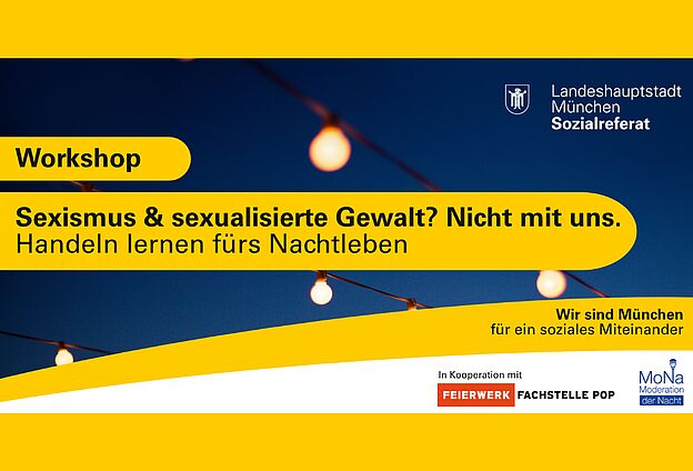 Sexismus & sexualisierte Gewalt? Nicht mit uns.