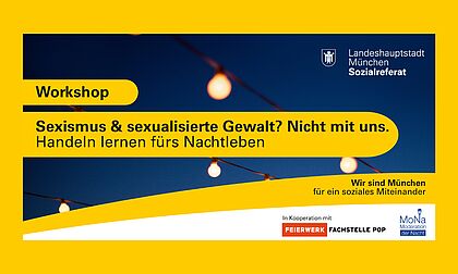 Sexismus & sexualisierte Gewalt? Nicht mit uns.