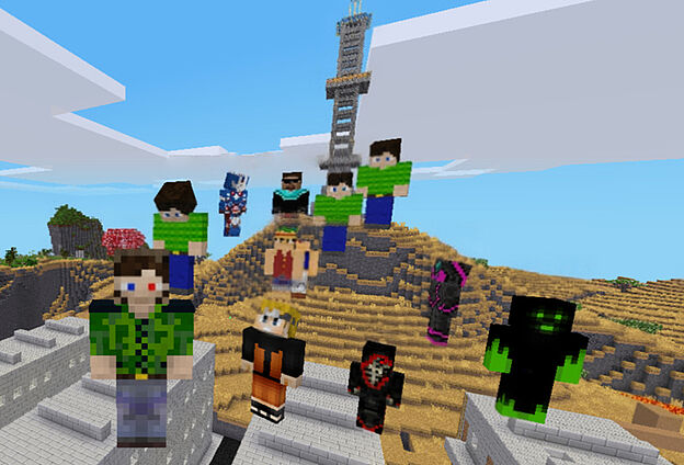 Zusammen zocken: Minetest-Lan-Party